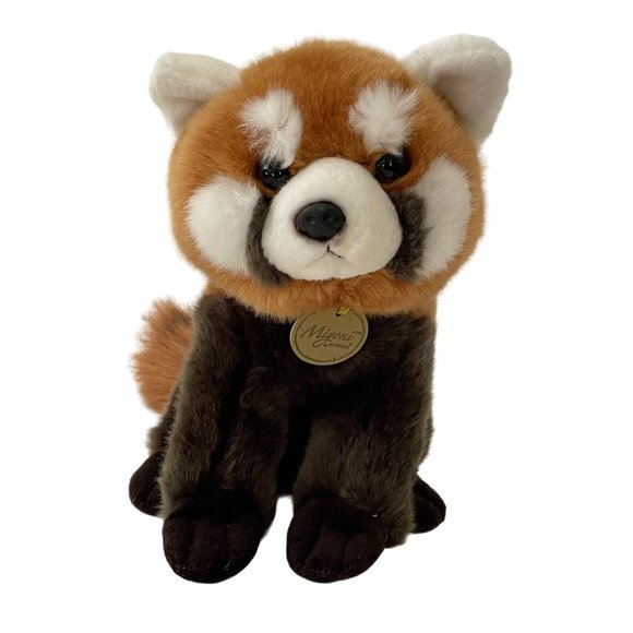Miyoni by Aurora Plush Red Panda 2021 Realistic Stuffed Animal Toy 9" Inch - Picture 1 of 11